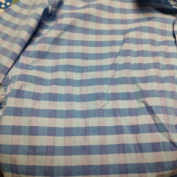 New Jack Maverick Blue Fulton Slim Fit Button Down Dress Shirt Size Men's L - Picture 2 of 2